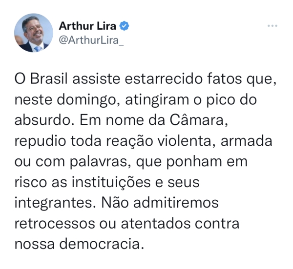 Líderes do Congresso repudiam ações de Roberto Jefferson